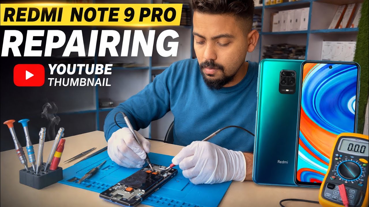 Redmi note 9 disassembly 4k✅