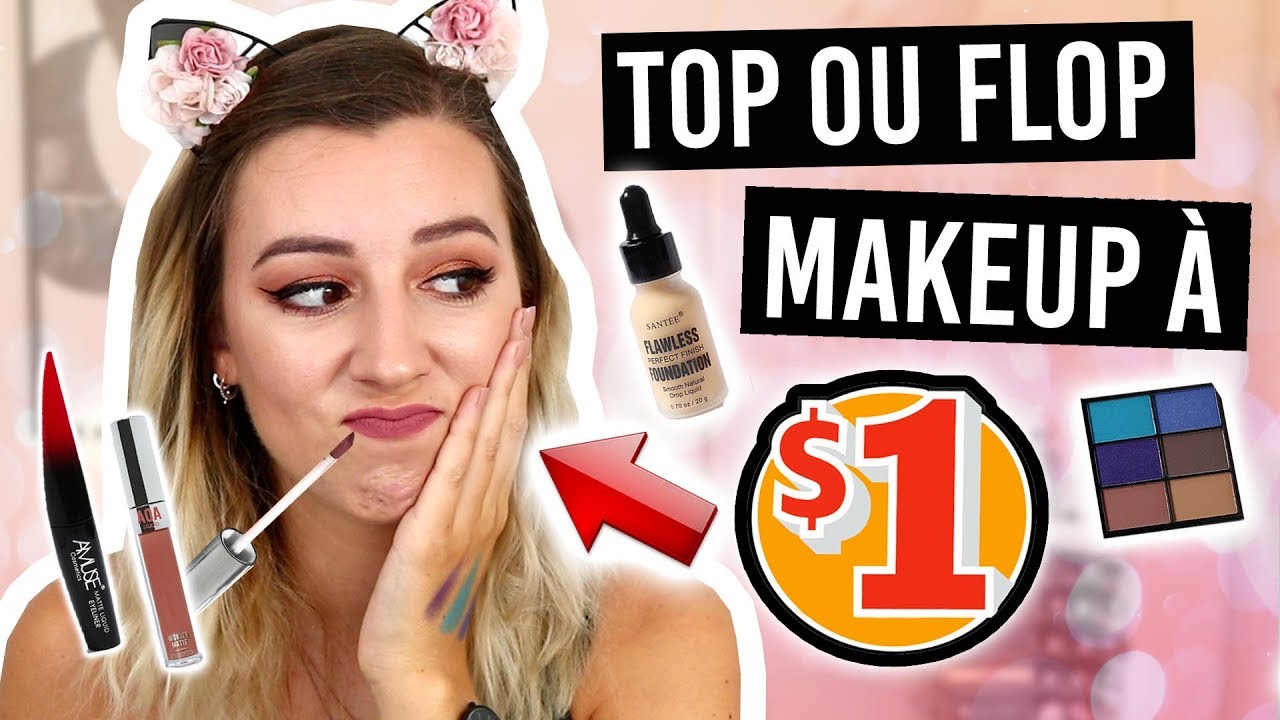 DU MAQUILLAGE À 1$ 😱CRASH TEST SHOP MISS A 💥