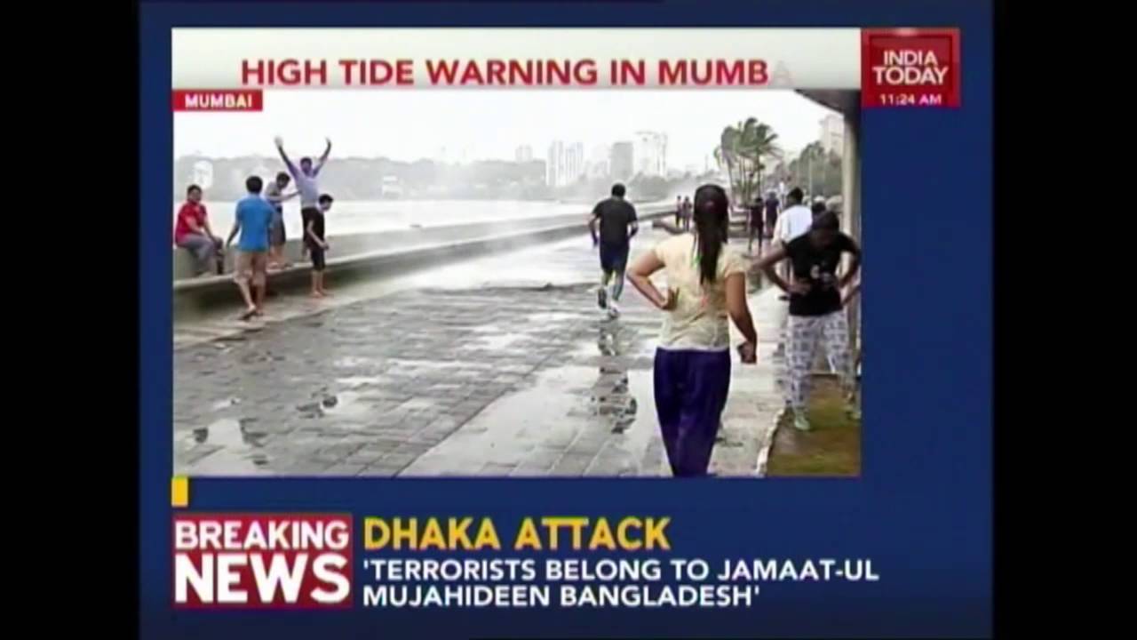 High Tide Warning In Mumbai