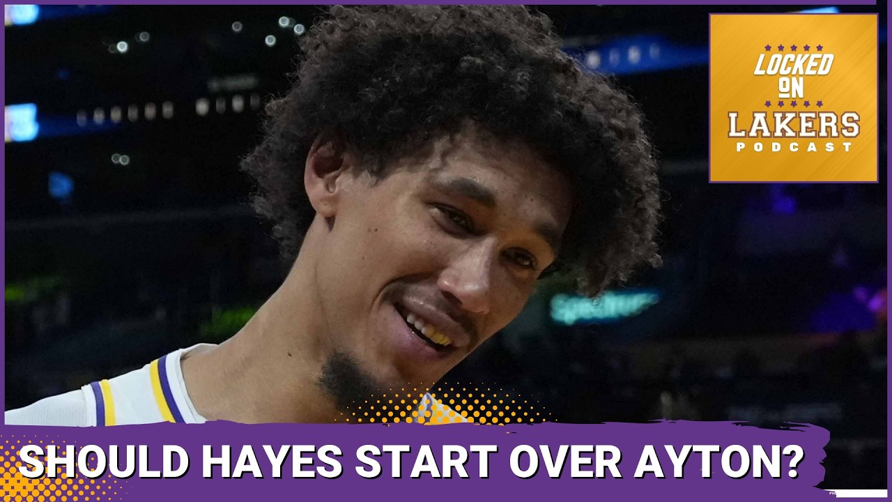Should the Lakers START Jaxson Hayes AT CENTER over of Deandre Ayton?