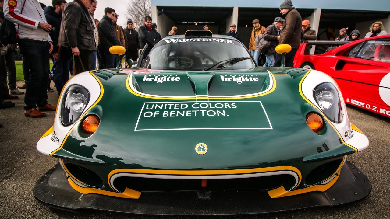 1 of 6 Lotus Elise GT1 engine sound revs idle [Lovely Sounds] 75th Members Meeting