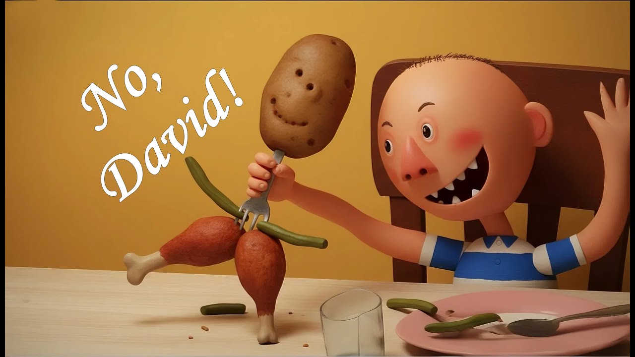 No, David! (The Song) 🎵 An Animated Storybook Sing-Along for Moms and Kids | David Shannon