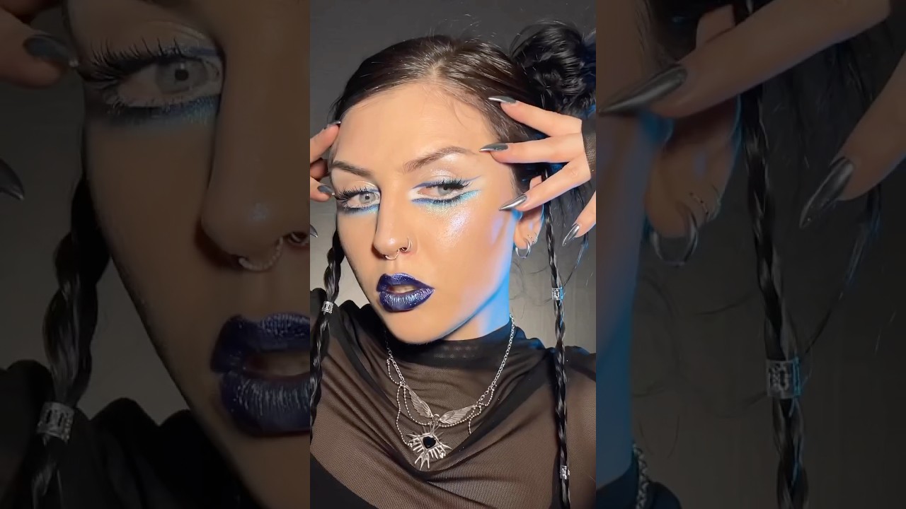 🔷BLUE MONDAY🔷 #editorialmakeup
