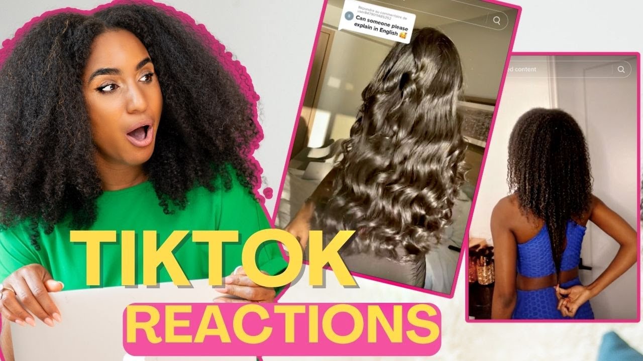 Curly Proverbz реагирует на рост волос в TikTok