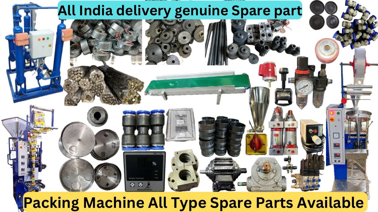 Spare Parts Pouch Packing Machine All Type Packing Machine Parts Available And Service #spareparts