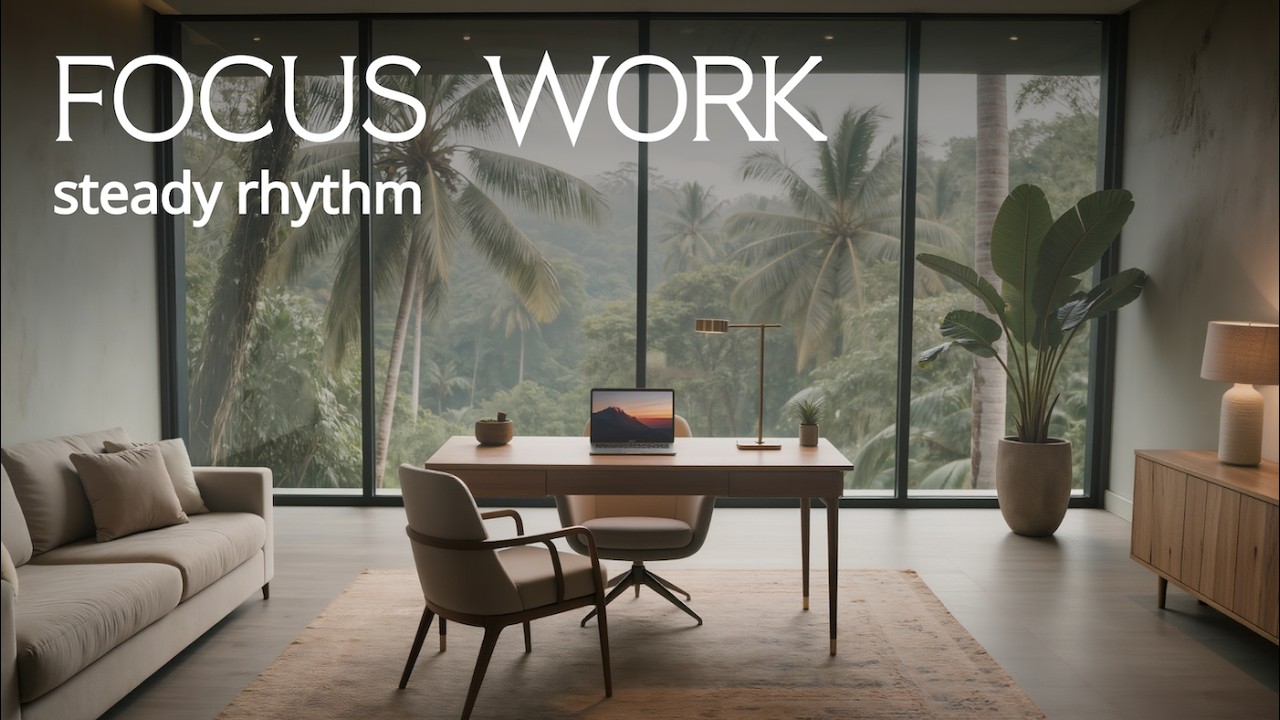 Deep Work Music &ndash; 2 Hours Soft Rhythmic Ambient for Focus & Productivity