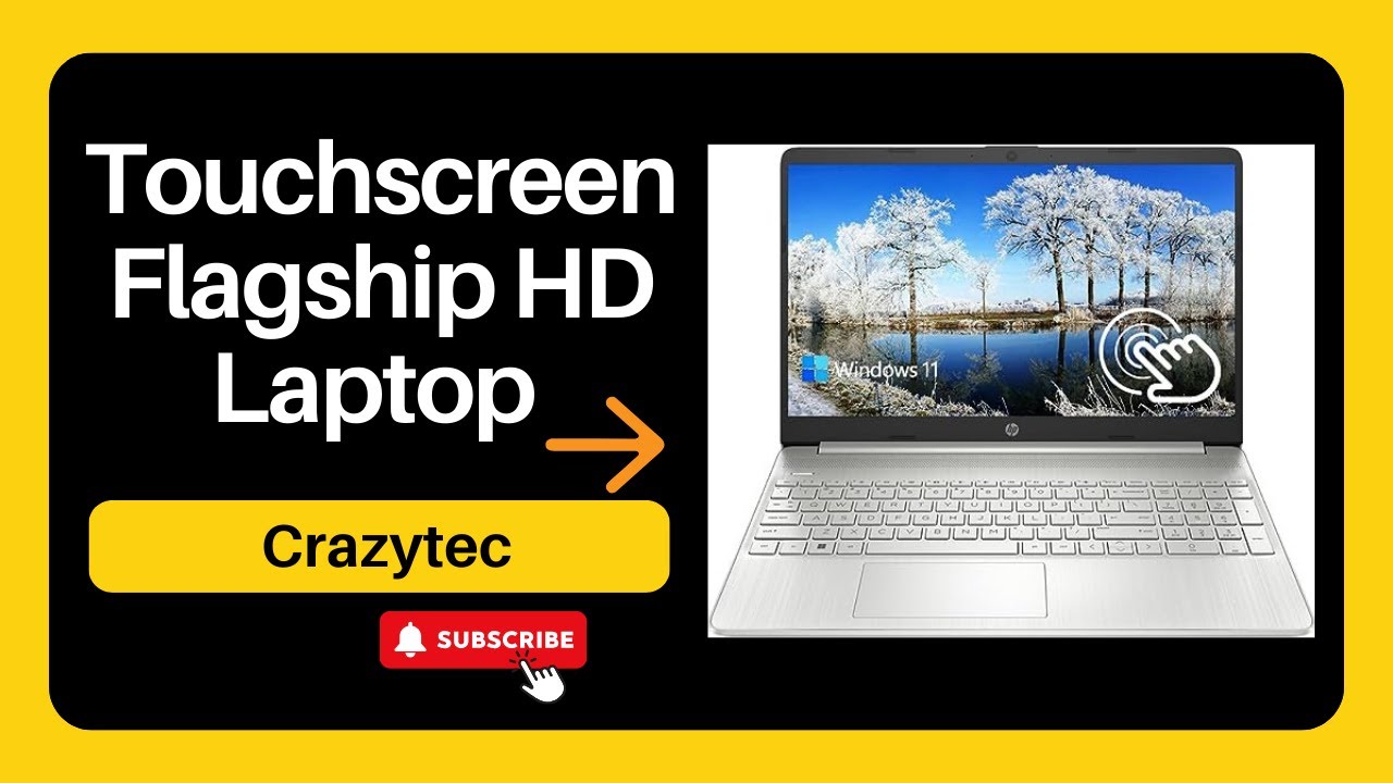 Touchscreen Flagship HD Laptop | Crazytec