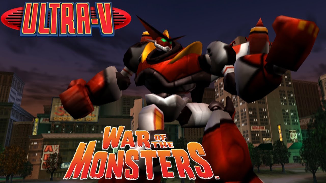 War of The Monsters: Ultra-V (Skin 3) Adventure Mode [PS2]