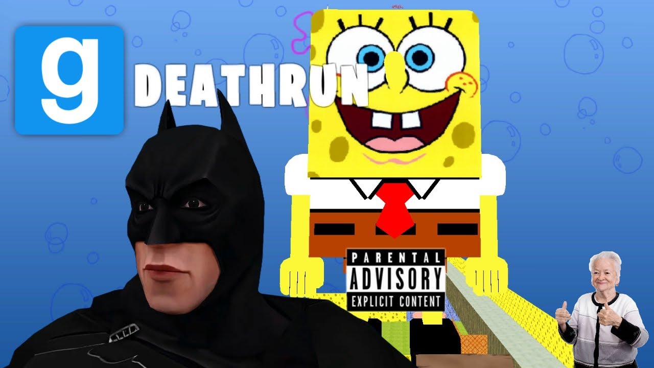 Sponge Bob Has a Huge Thang! - Garrys Mod Death Run!