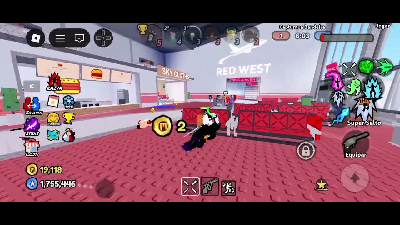 Jogando SHARP