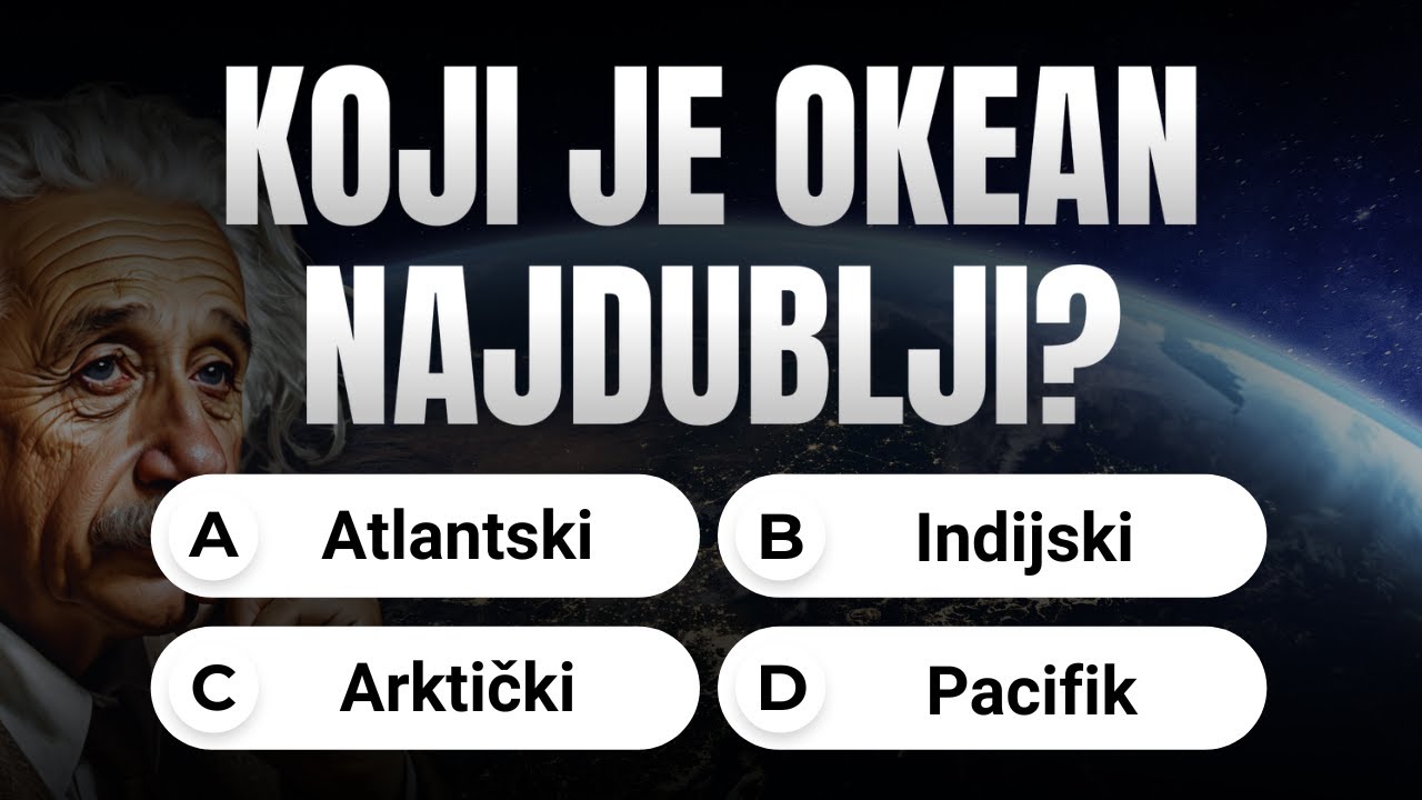 Kviz Znanja: 20 Pitanja iz Raznih Oblasti - Koliko ih znaš? 🧠
