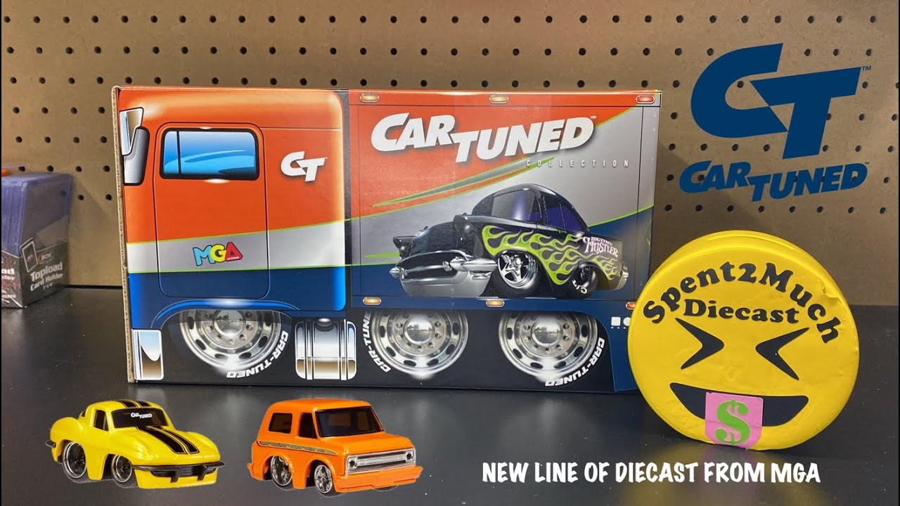 CarTuned - NEW NEW Diecast Unboxing - MGA Entertainment - Lowrider, Pro Street & More 1/64 Chevy