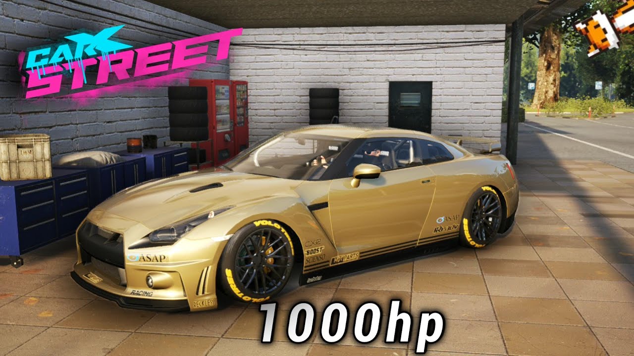 CarX Street 1000hp GTR R35 Full Build: Insane Acceleration and Top Speed!