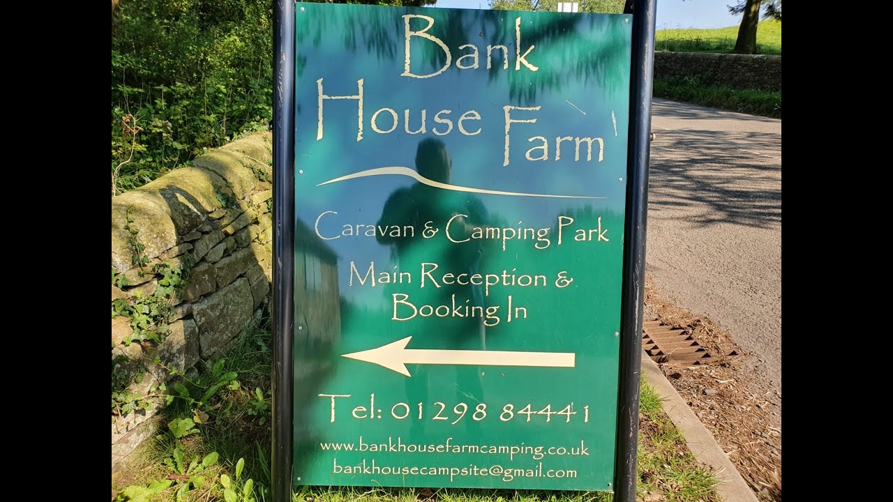 bank house farm, Caravaning, peak district, Derbyshire