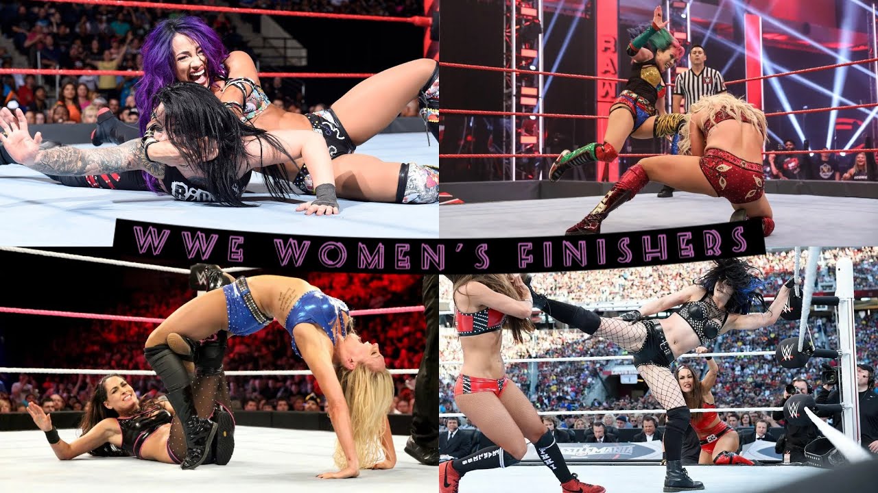 Финишеры WWE среди женщин ⚡️