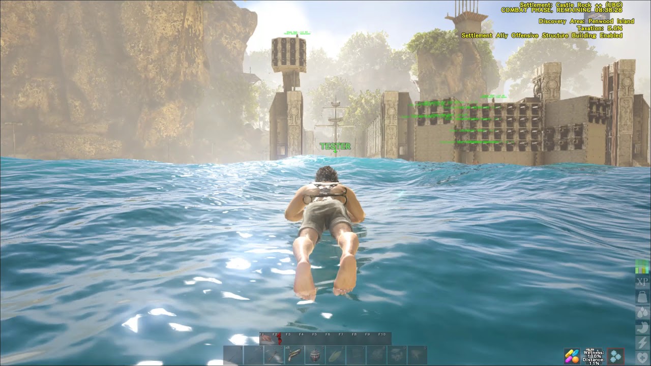 Cannon Wall Barrage