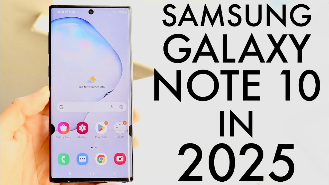 Samsung Galaxy Note 10 In 2025! (Still Worth Buying?) (Review)