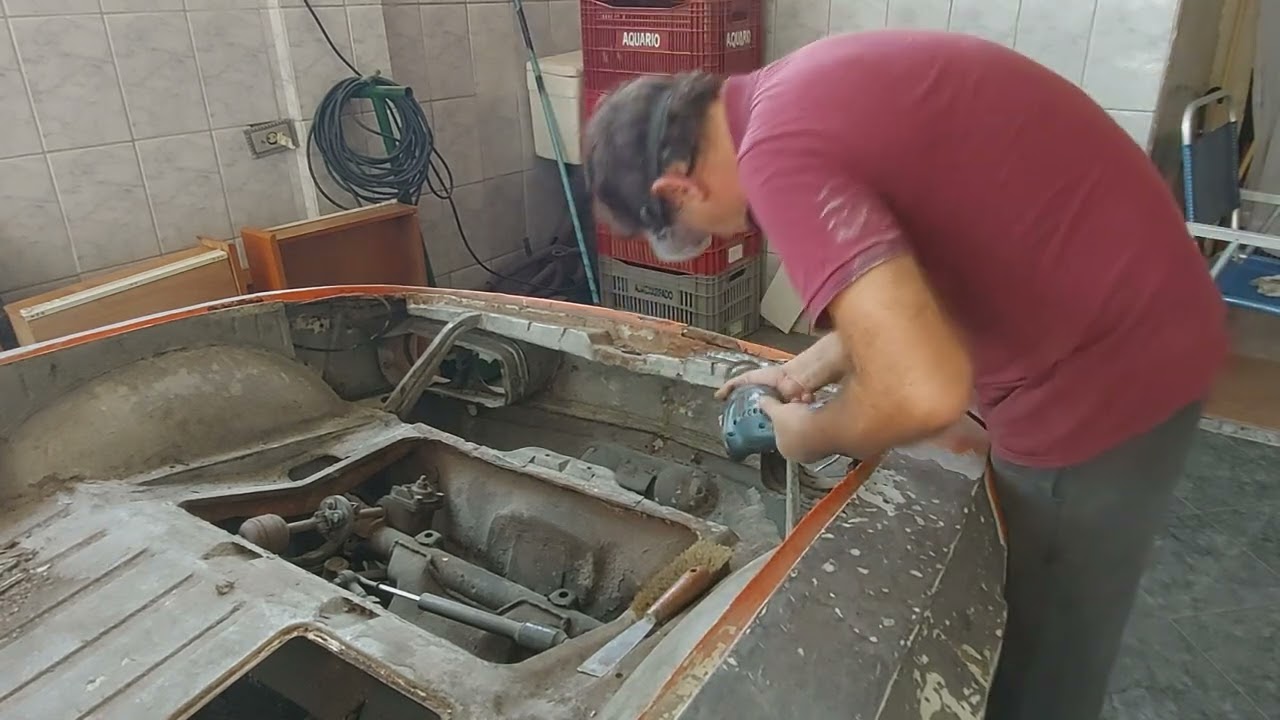 VW SP2 parte 05 remoção do painel dianteiro