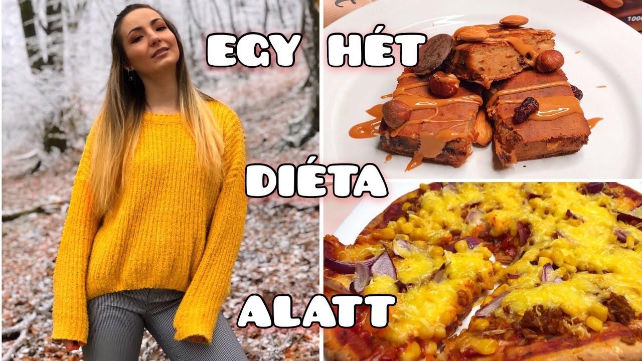 Mit eszek és edzem egy héten diéta alatt // HETI VLOG