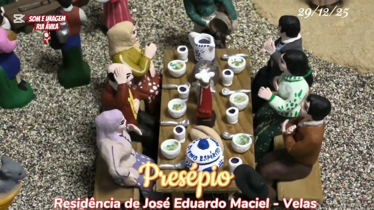 Presépio de José Eduardo Maciel-Velas 29/12/25