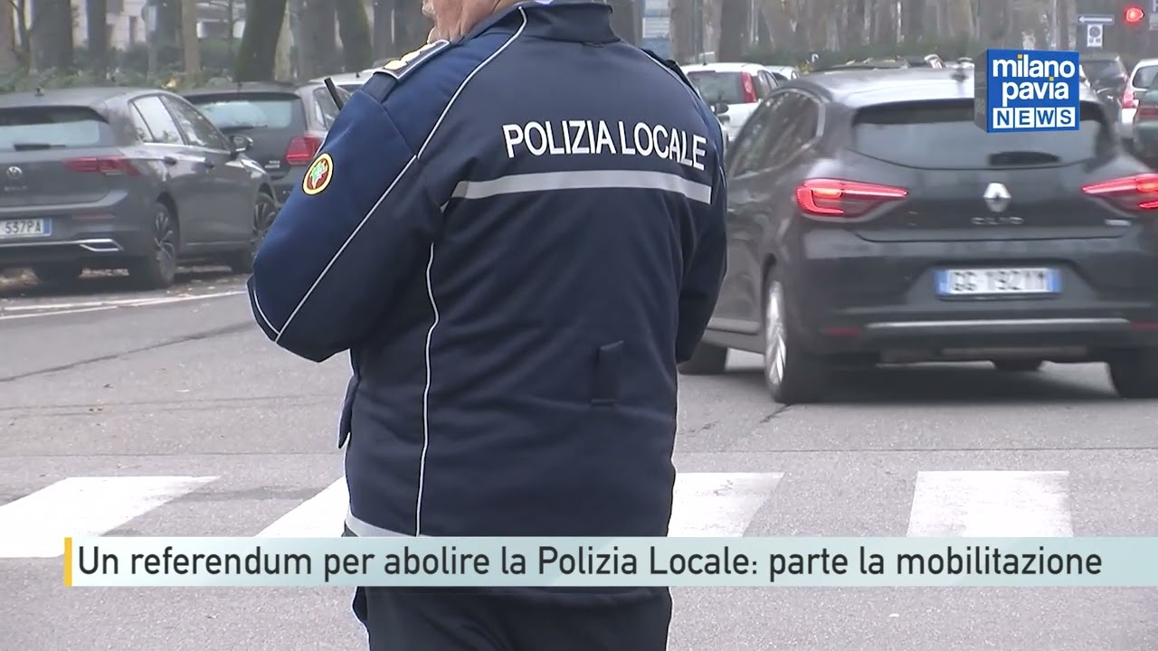 Un referendum per abolire la Polizia Locale: parte la mobilitazione