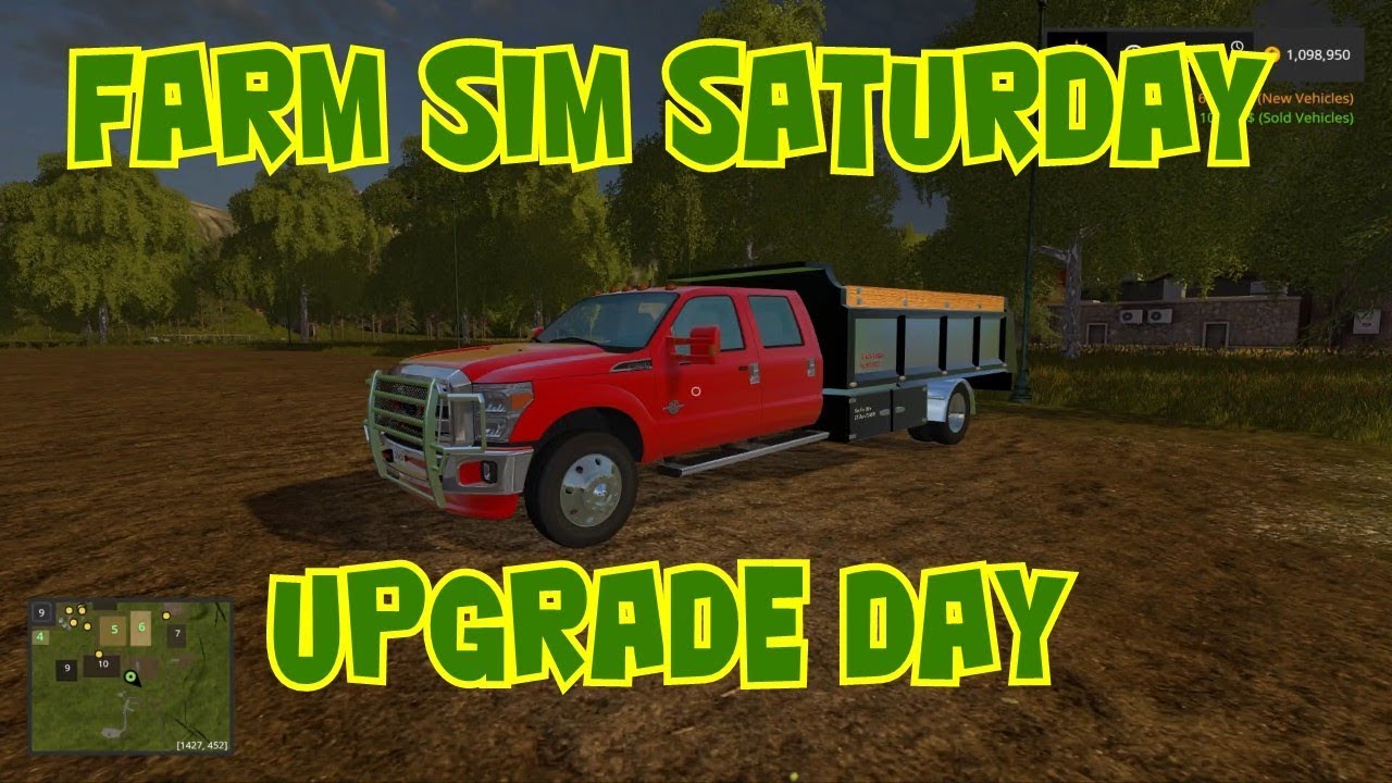 Farm Sim Saturday.. 100% gold found.. Equipment Updrade Time!!! Day 10