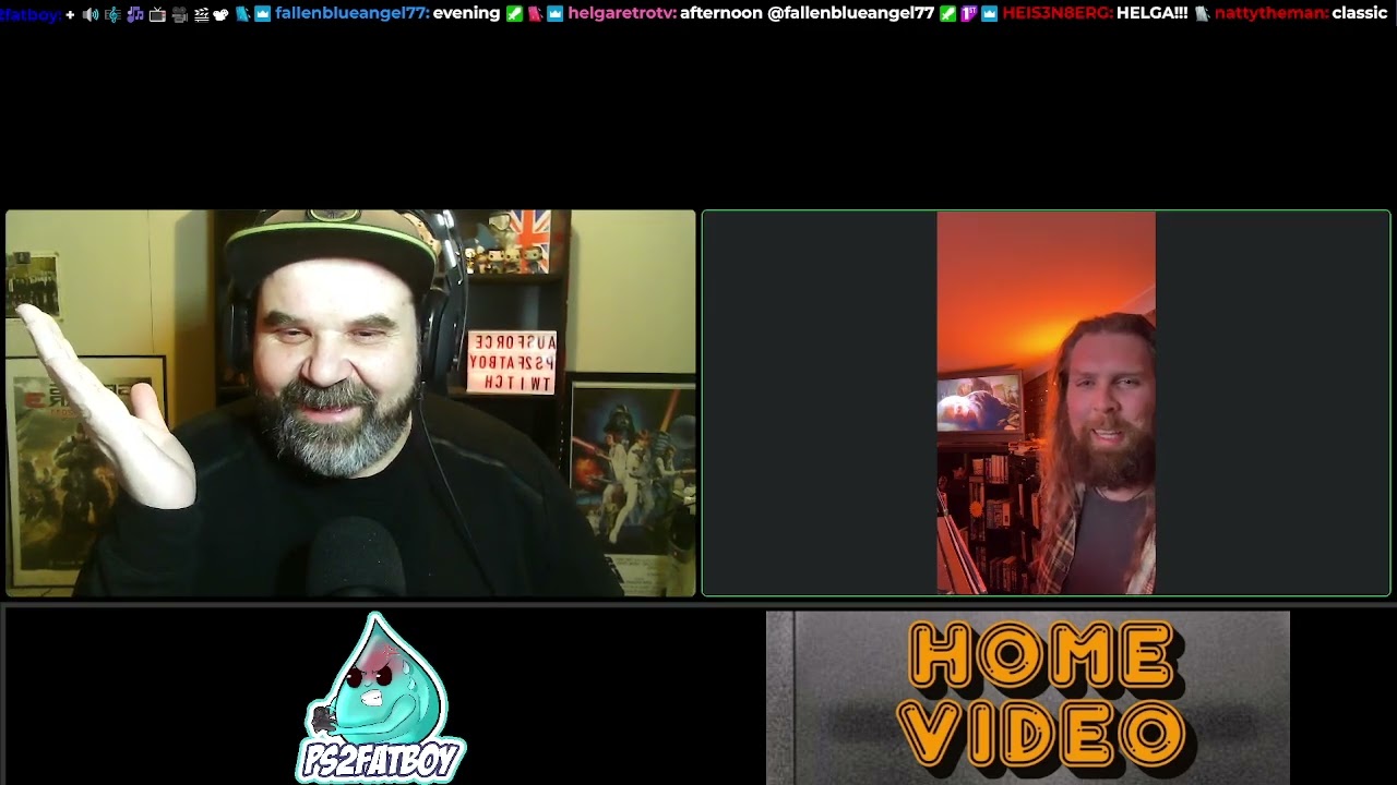 ps2fatboy podcast and chats with the homevideo channel