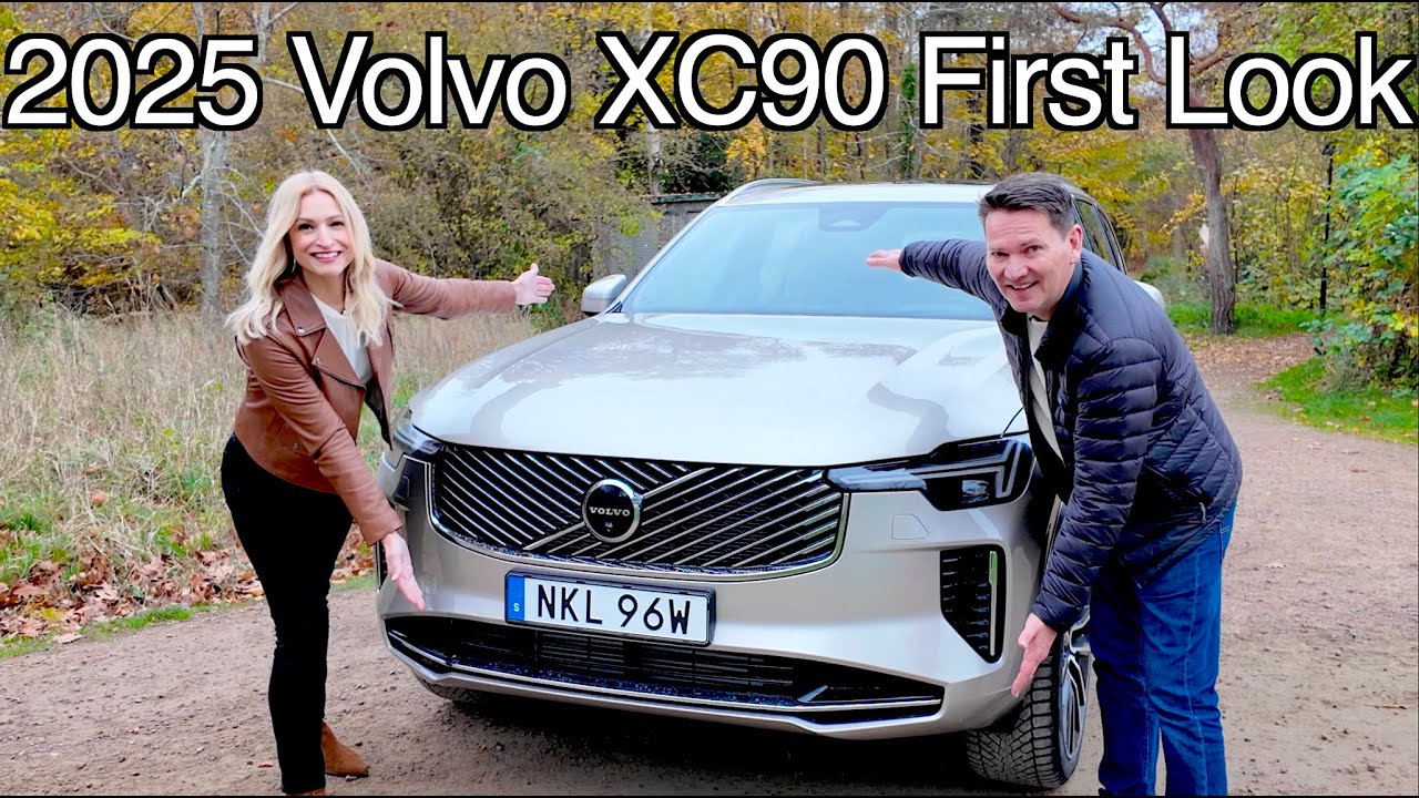 2025.5 Volvo XC90 first look // New look, new interior, all Volvo