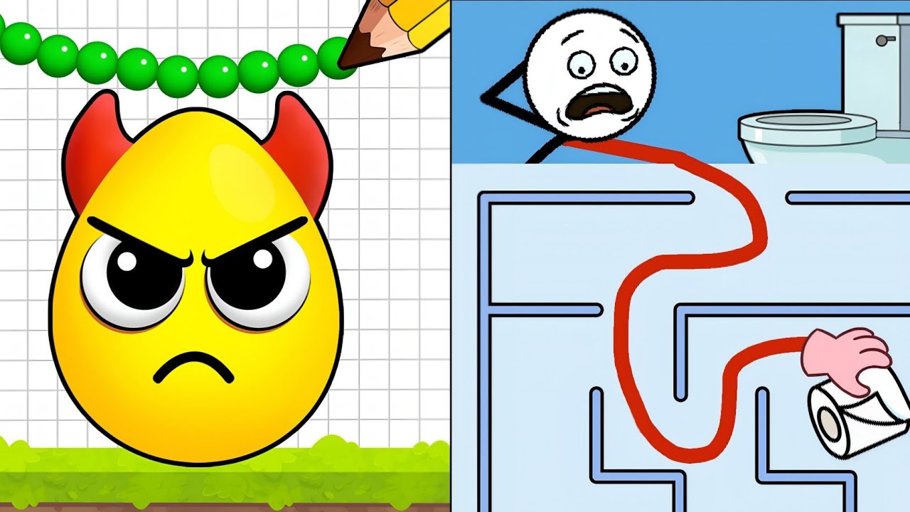 Draw To Smash Vs Maze Craze - Up To Max Level SpeedRun Gameplay 