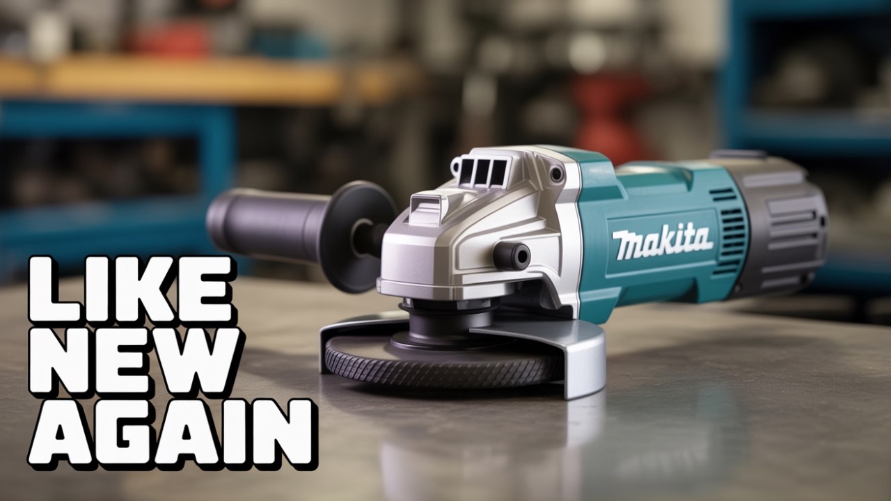 Bringing a Makita Grinder Back to Life