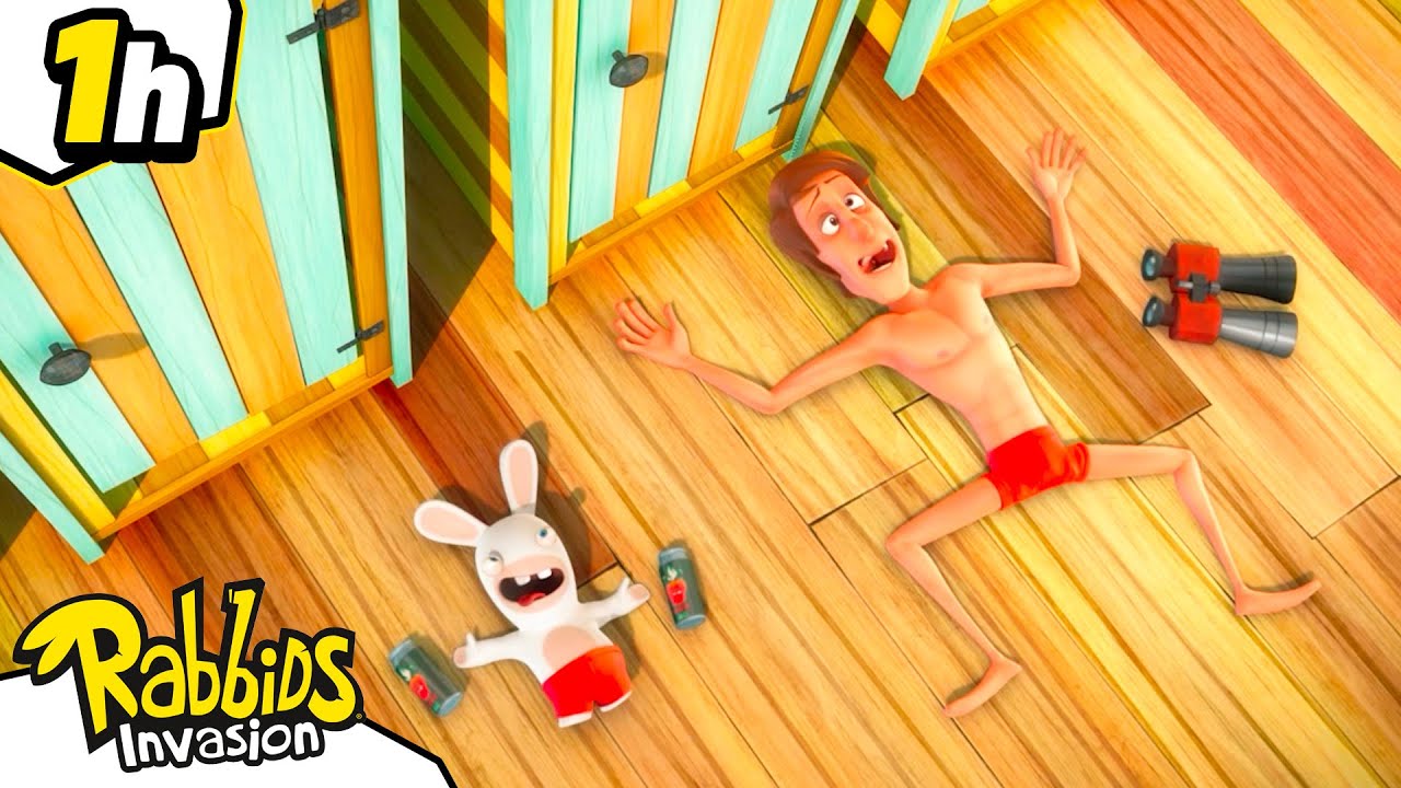 Summer of the Rabbids ☀️⛱️ | RABBIDS INVASION 🐰 | 1H Compilation | Cartoon for kids