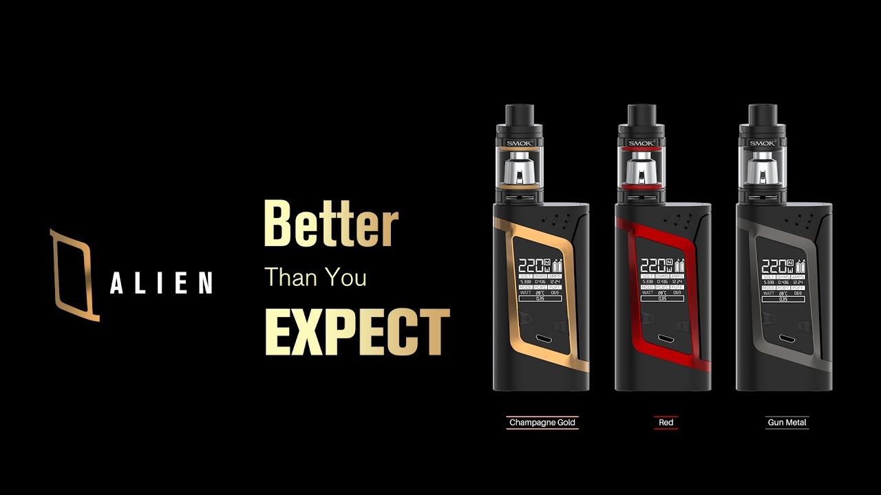 SMOK Alien Kit 220w - достойно (cigabuy.com)