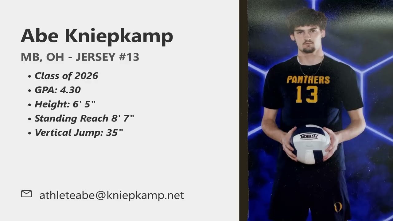 Abe Kniepkamp -  OTHS End of Season Highlights - Volleyball 2025
