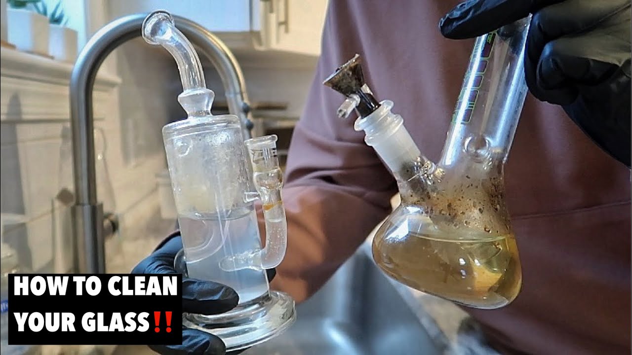 HOW I CLEAN MY BONG & RIG