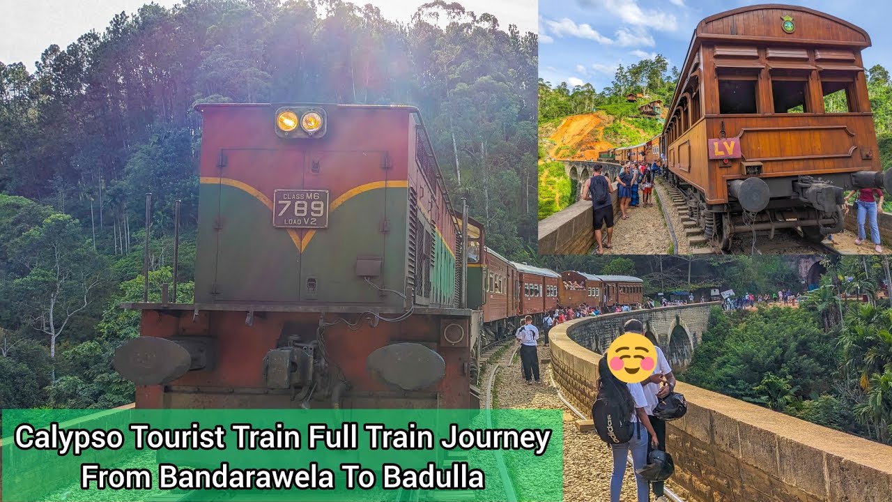 Calypso Tourist Train Full Journey From Bandarawela to Badulla
