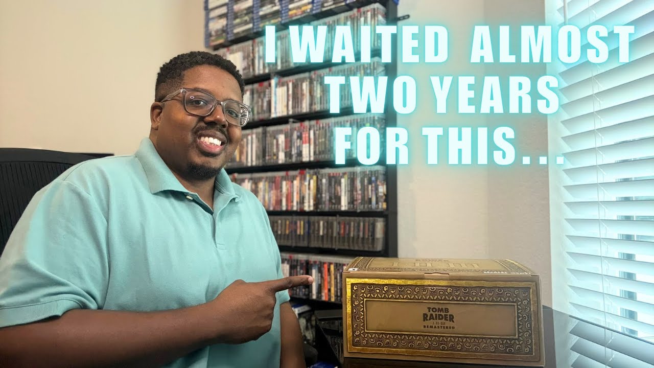 Unboxing of Tomb Raider I-III Remastered Collector's Edition (PS4) from Limited Run