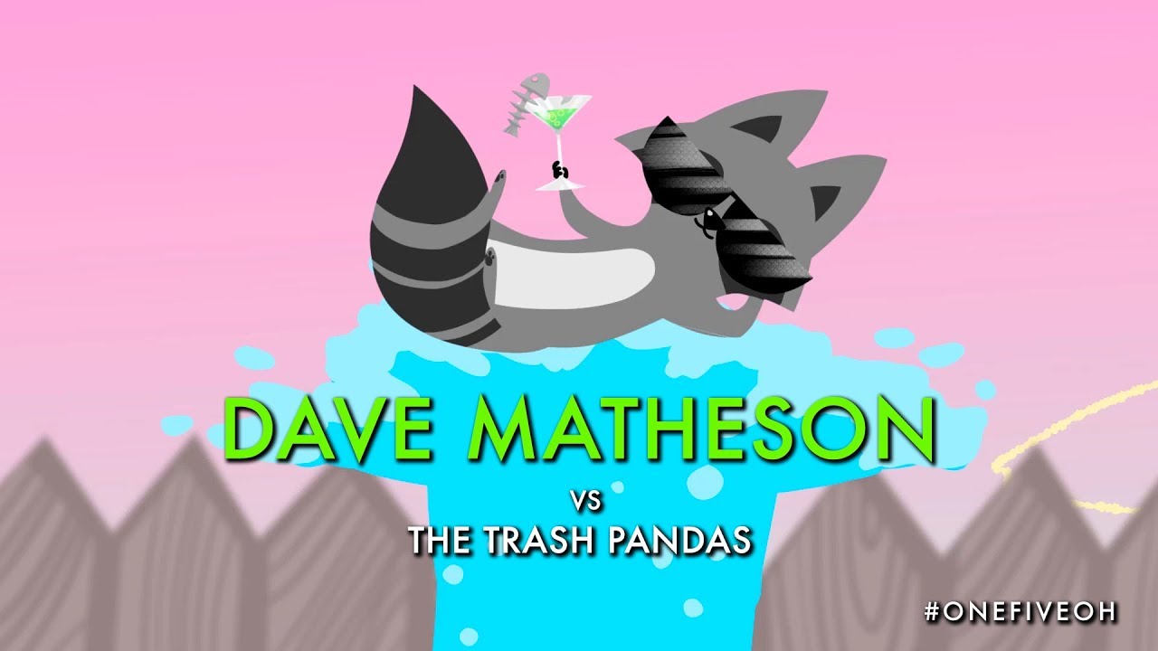 Raccoons Run Riot In This Hilarious Animated Music Video From Dave Matheson #ONEFIVEOH