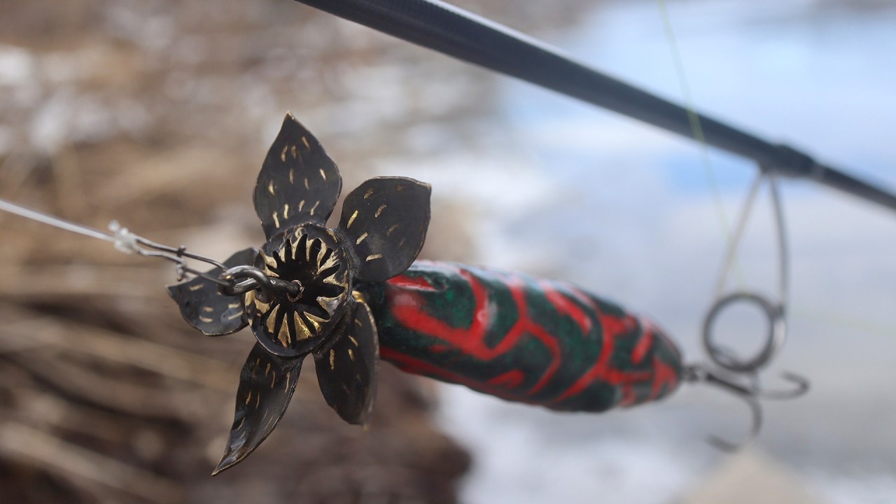 I Forged a Monster from the Upside Down | Custom Fishing Lure