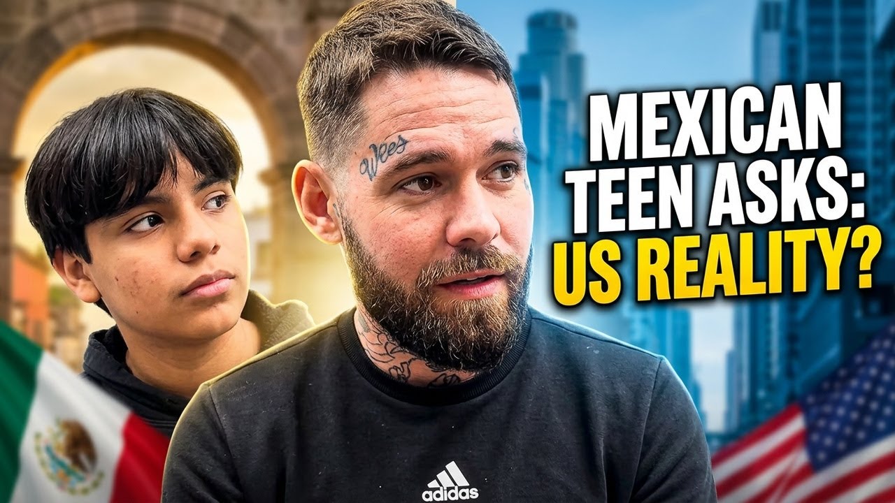 14-Year-Old Mexican Kid Asks Me Anything About America (Honest Interview)