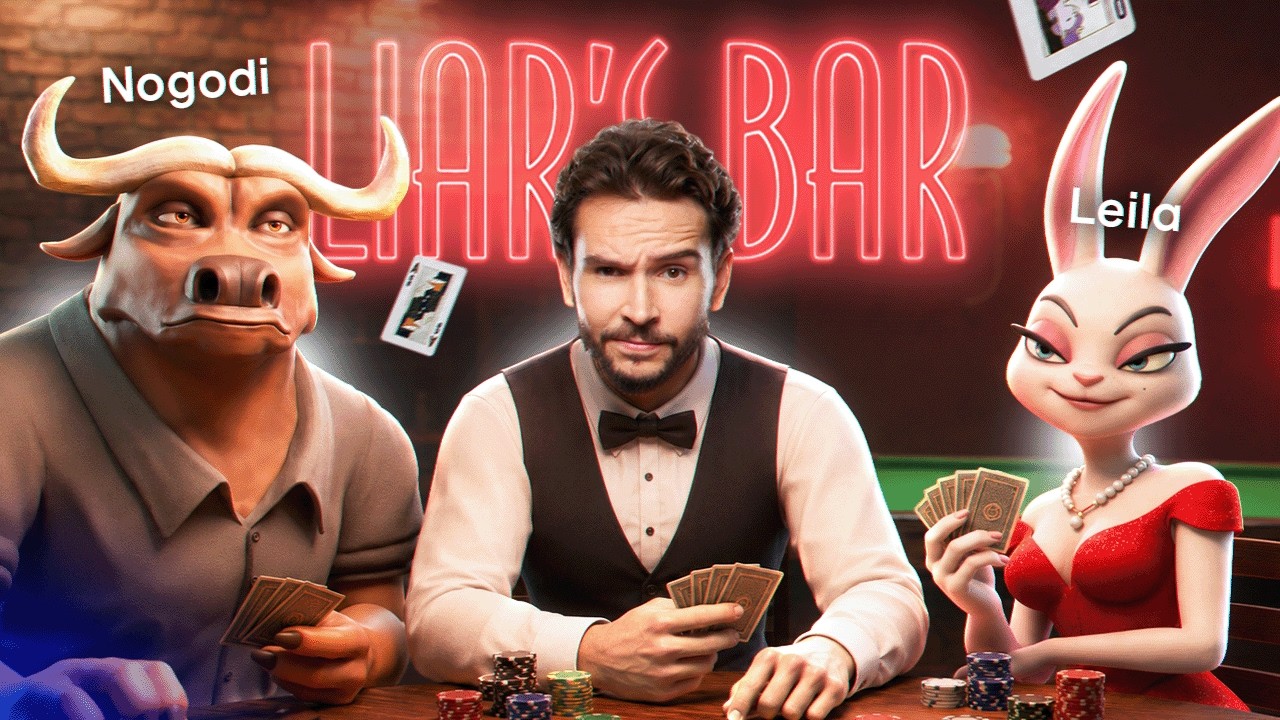 NOTHING BUT LIARS AT THIS TABLE! (Liar&rsquo;s Bar ft. Leila & Nogodi)