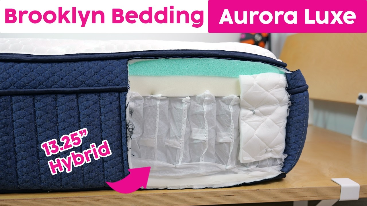 Обзор Brooklyn Bedding Aurora Luxe — лучший охлаждающий гибрид?!