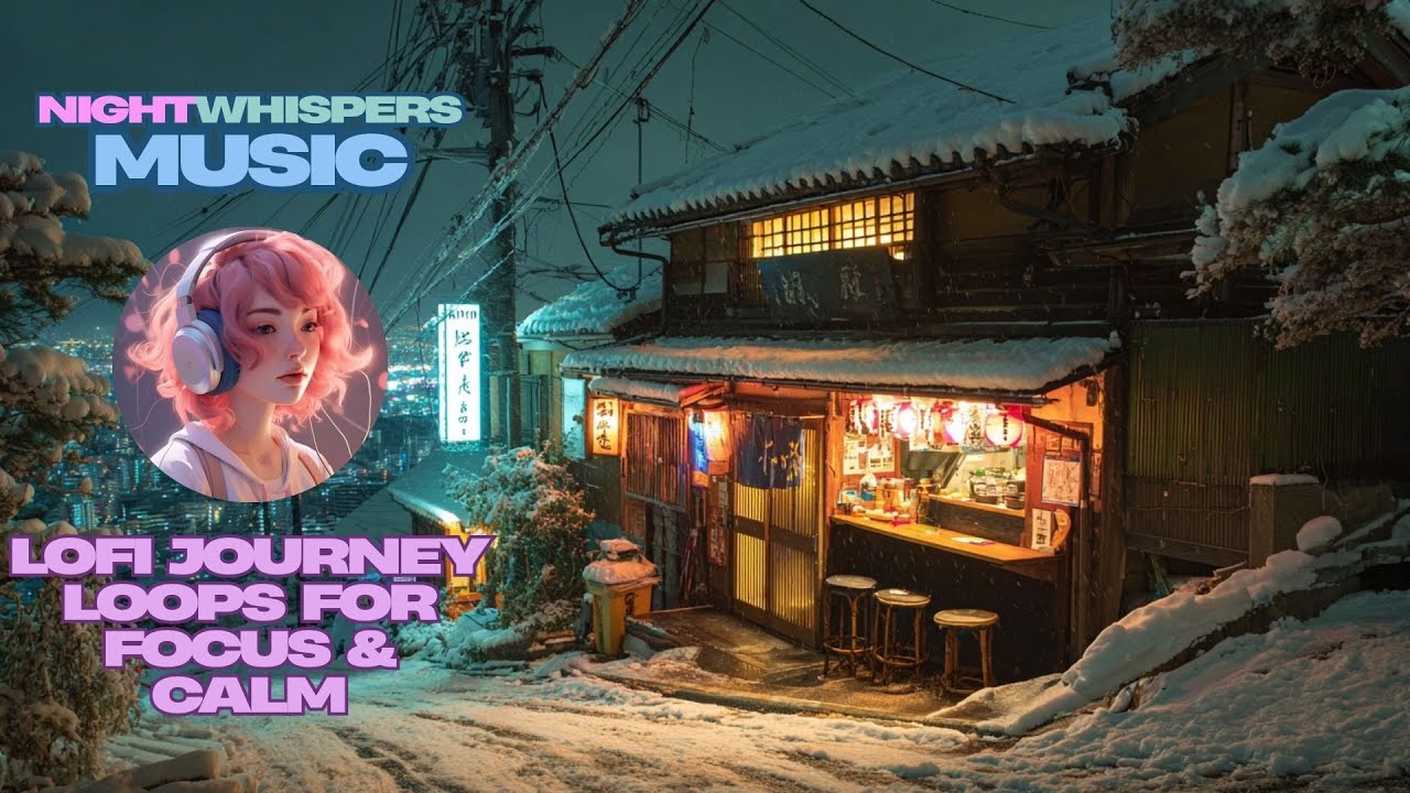 Echoes of Warm Light — Night to Morning Lofi Journey  5-Minute Loops for Focus & Calm