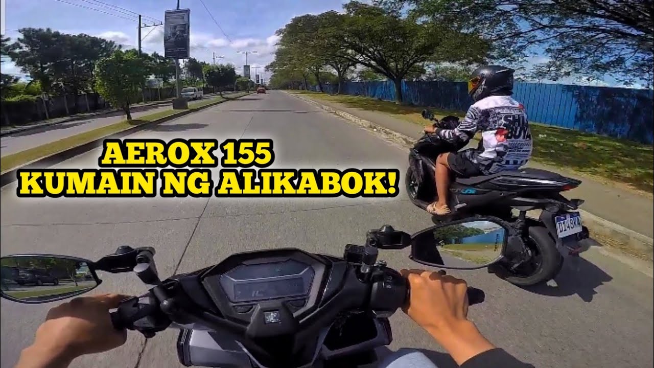 CLICK 160 VS AEROX 155 Street Race