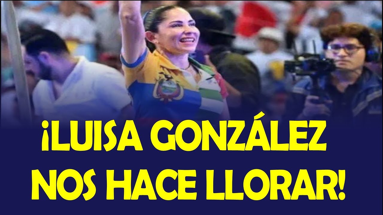 LUISA GONZÁLEZ NOS HACE LLORAR,  DICE QUE ELLA NO COGIÓ NI UN CENTAVITO PARA LA CAMPAÑA ELECTORAL