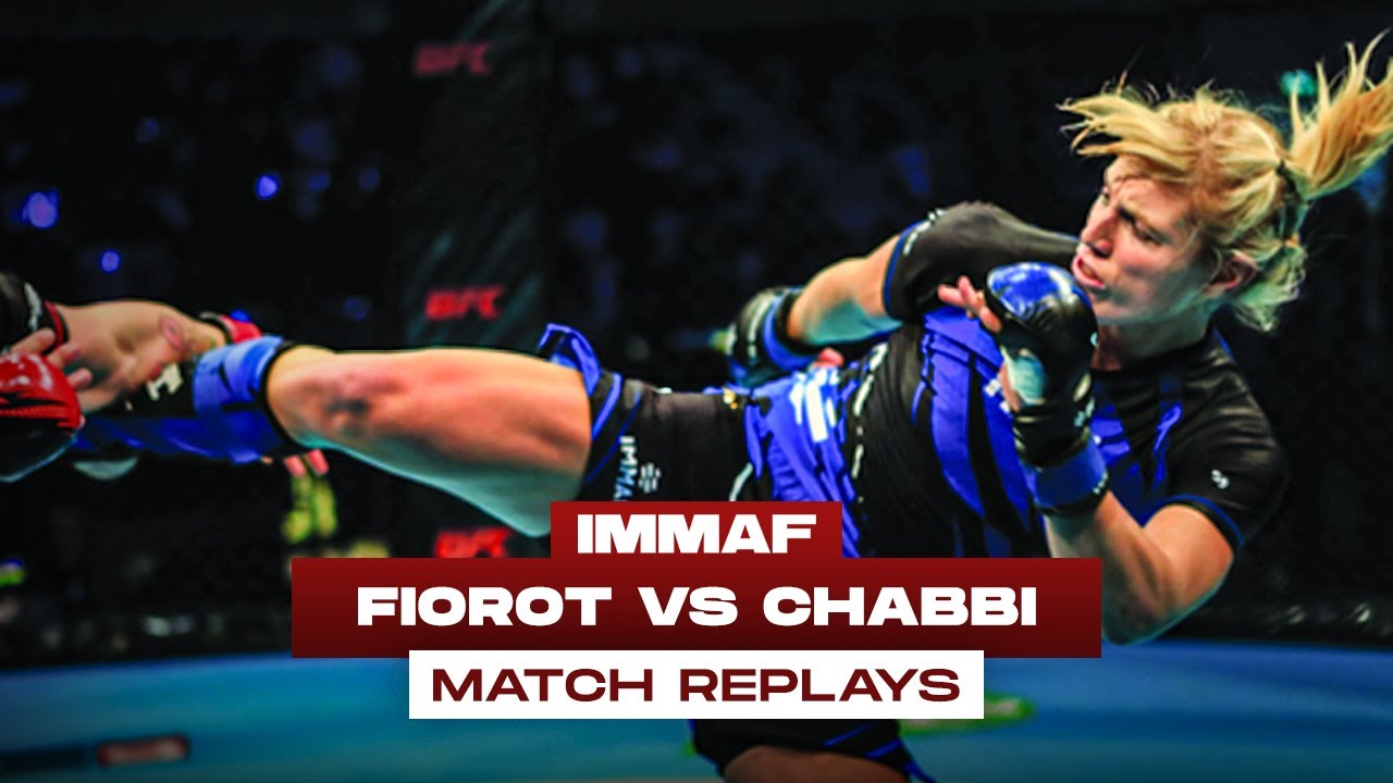 Manon Fiorot vs Chamia Chabbi | FULL FIGHT | 2017 IMMAF World Championships