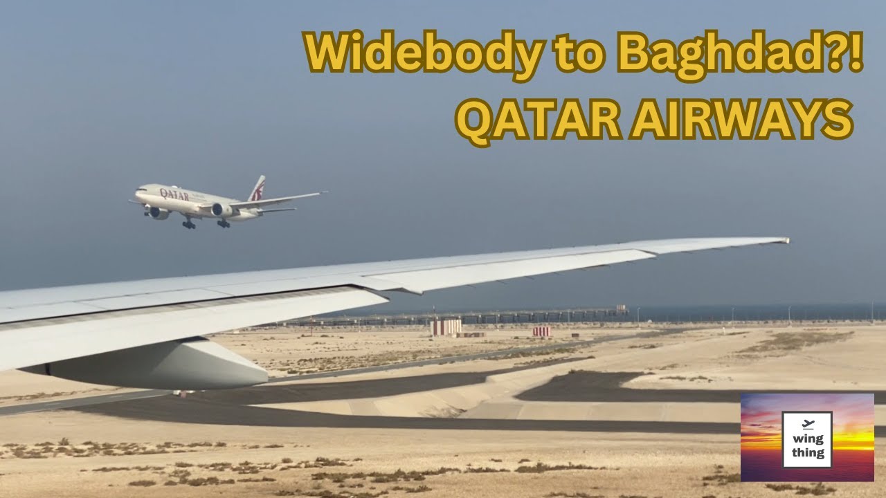 Qatar Airways - Doha to Baghdad - Boeing 777-300ER (Economy)