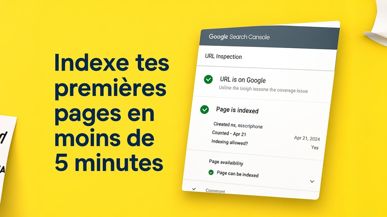 Comment Indexer Ses Pages | Tutoriel Google Search Console