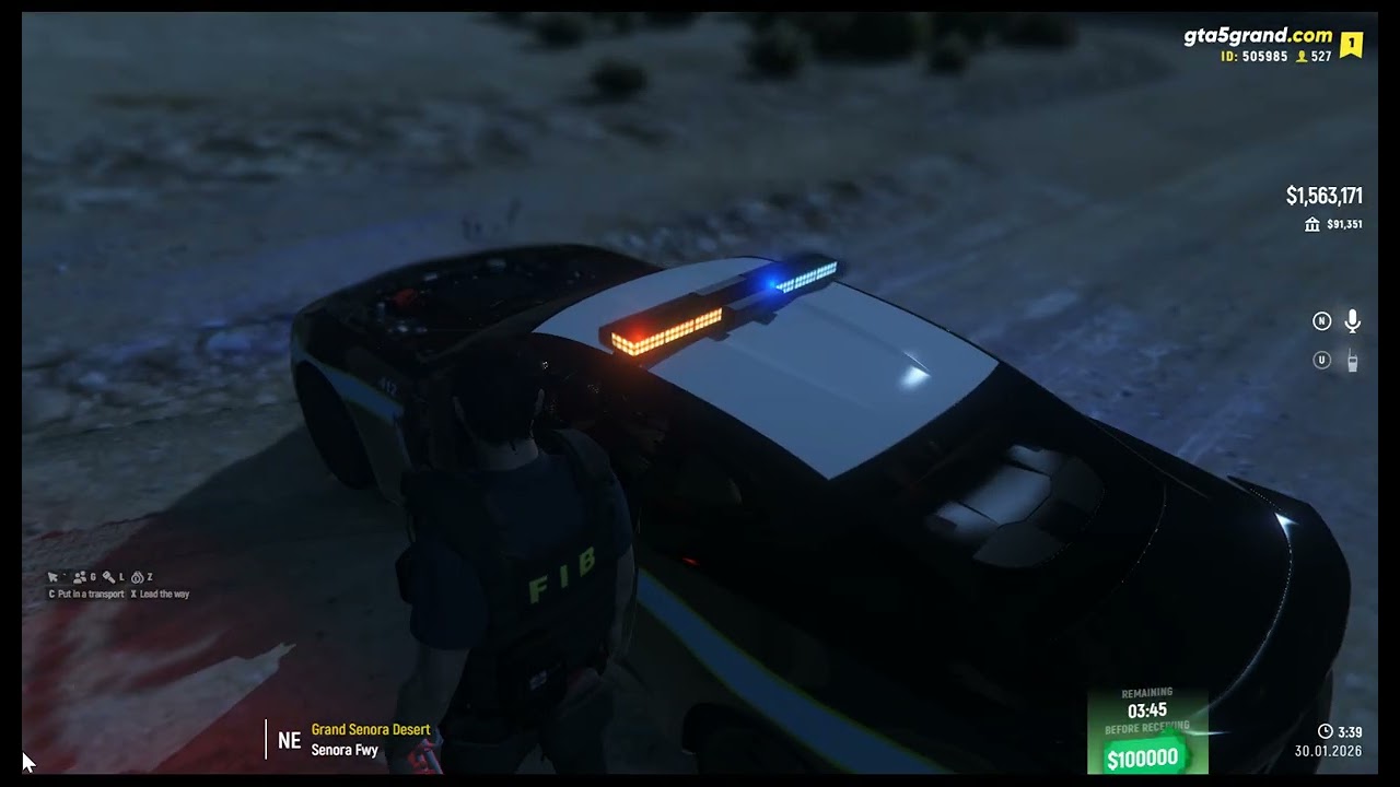 Godric Black First FIB Patrol