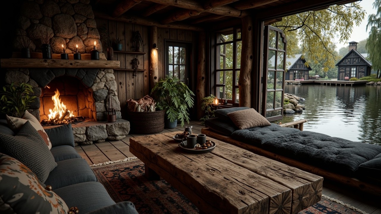 Cozy Cabin Guitar Ambiance~Relaxing Acoustic Melodies for Stress Relief