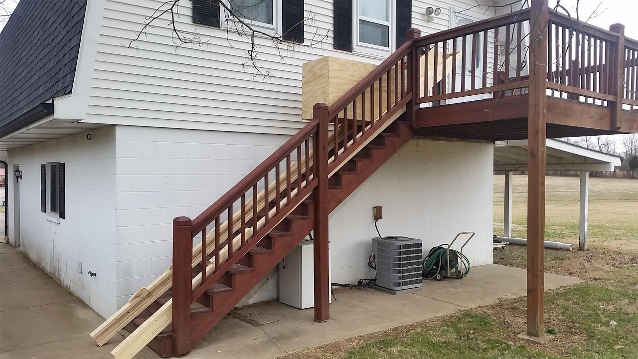 DIY Dog Elevator for my disabled dog (video oriented correctly)
